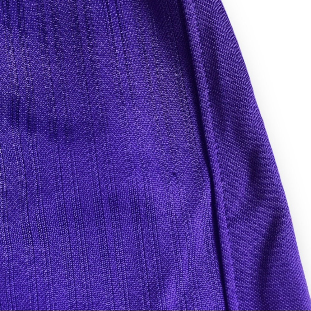 Nike Purple Swoosh Striped Athletic Workout Sports Shorts - Picture 12 of 16